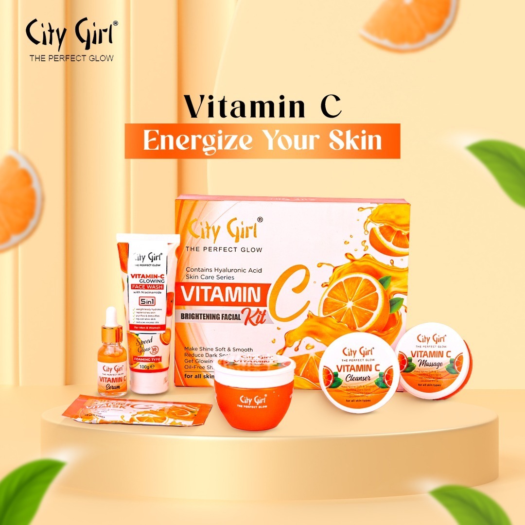 Vitamin-C Brightening Facial Kit