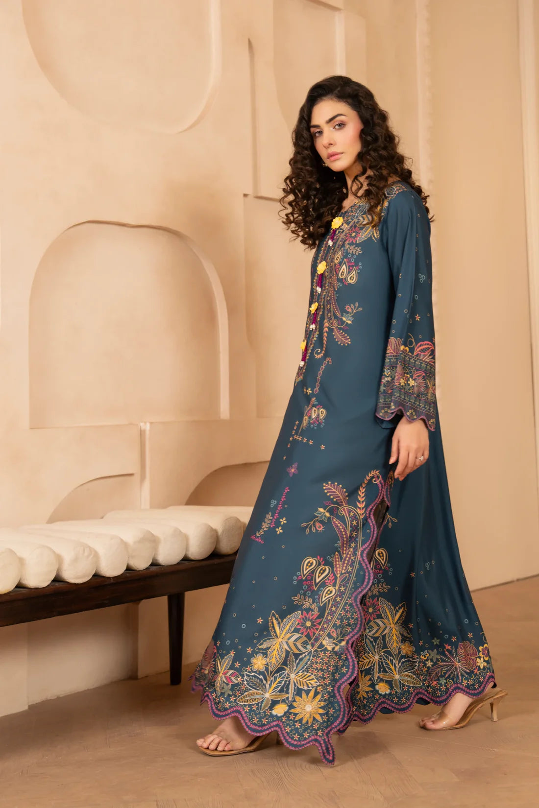 Sapphire Garden Trouser