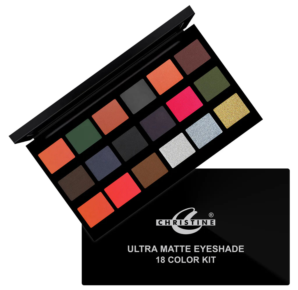 Ultra Matte Eye Shadow Palette-18 Colors