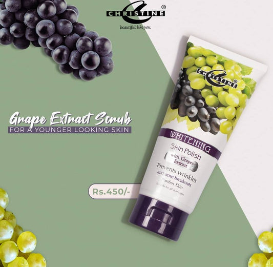 Skin Polish with Grapes