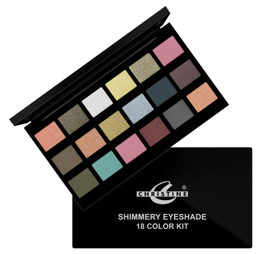 Shimmer Eye Shadow Palette-18 Colors