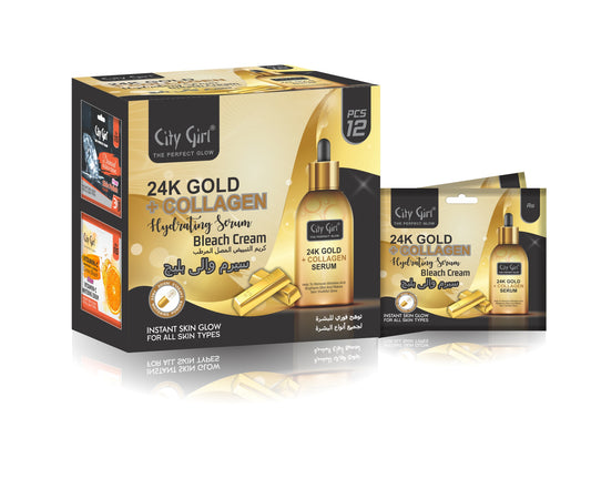 24K Gold +Collagen Bleach