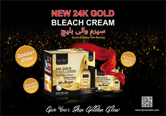 24K Gold +Collagen Bleach