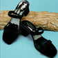 Plain 2 Patti Heels