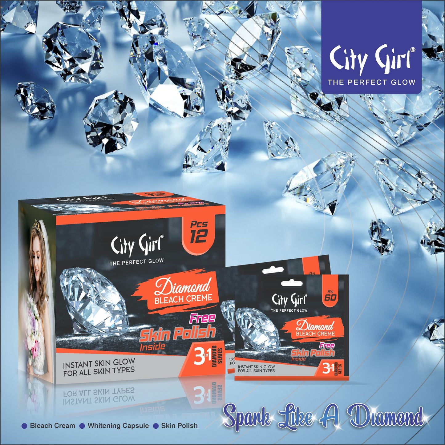 City Girl Diamond Bleach