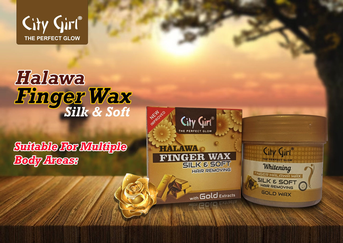 24K Gold Finger Wax