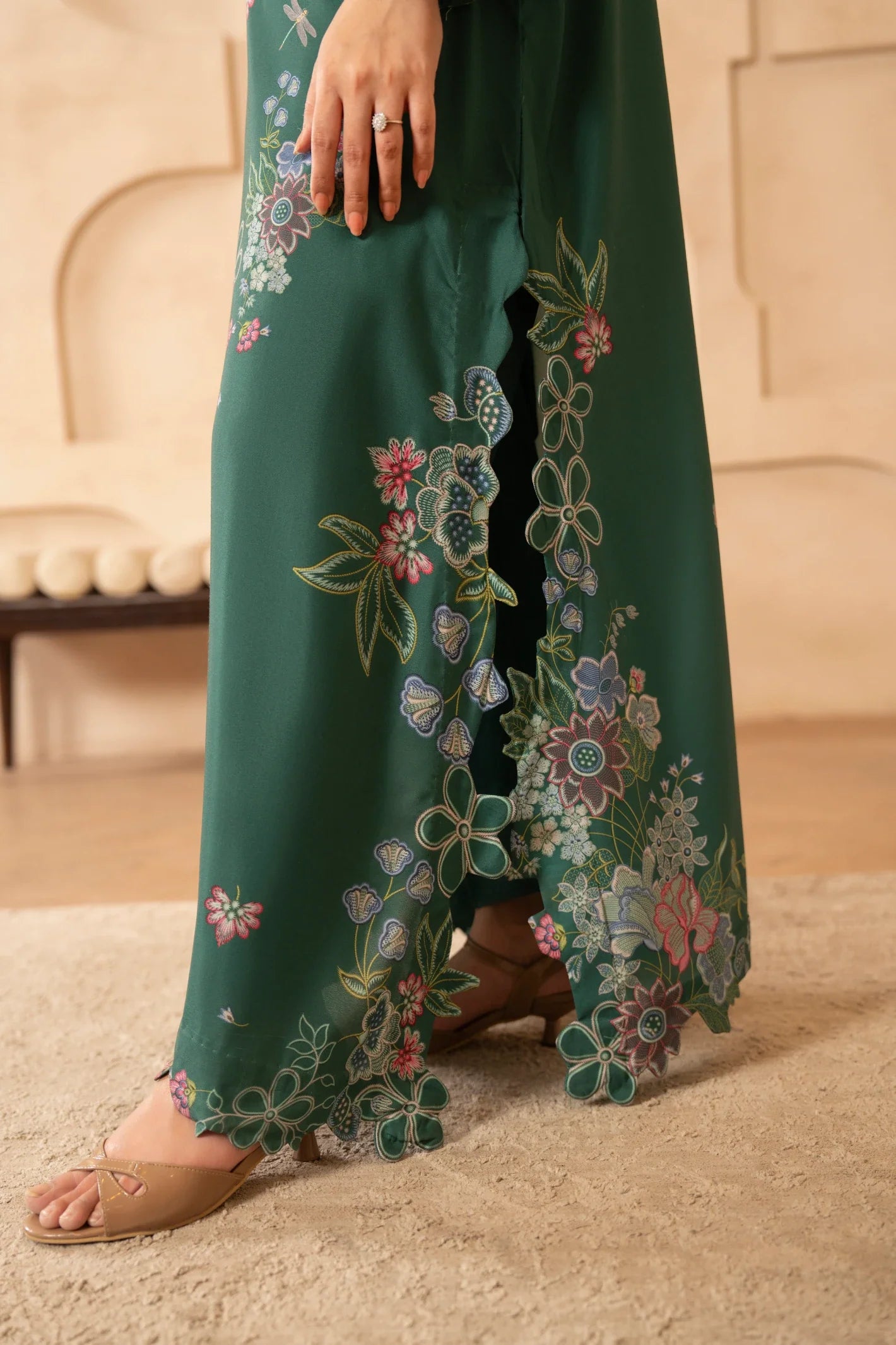 Emerald Green Trouser